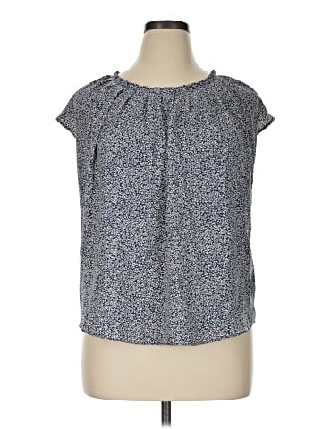 LC Lauren Conrad Short Sleeve Blouse (view 1)