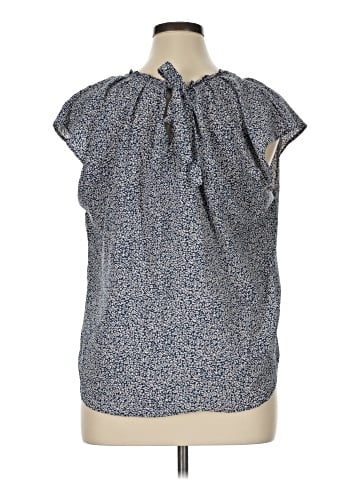 LC Lauren Conrad Short Sleeve Blouse (view 2)