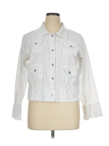 Giocam 3/4 Sleeve Button-Down Shirt (view 1)