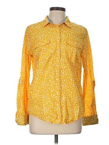 St. John's Bay Long Sleeve Button-Down Shirt (view 1)