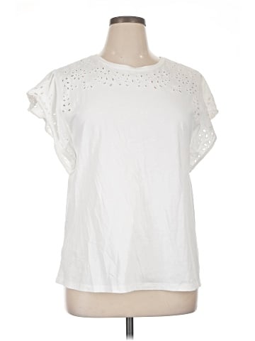Ann Taylor Short Sleeve Top (view 1)