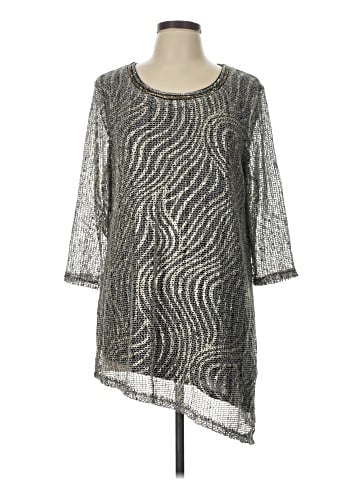 JM Collection 3/4 Sleeve Blouse (view 1)