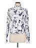 Active by Old Navy Print White Track Jacket Size M - photo 1