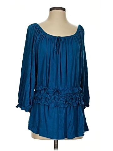 Ethyl 3/4 Sleeve Blouse (view 1)
