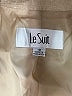 Le Suit 100% Polyester Ivory Blazer Size 10 - photo 6