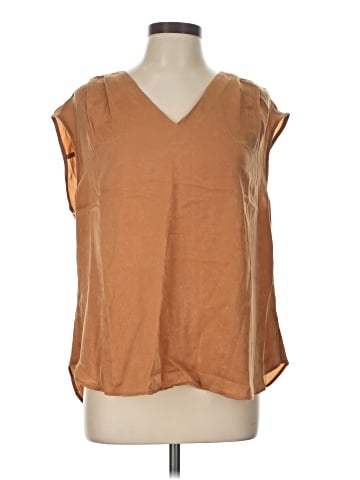 Maurices Short Sleeve Blouse (view 1)
