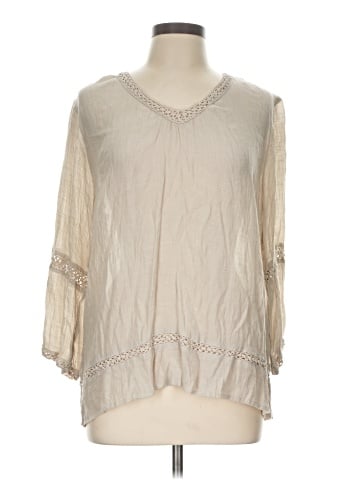New Directions 3/4 Sleeve Blouse (view 1)