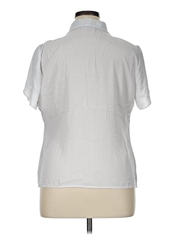 Calvin Klein Short Sleeve Blouse (view 2)