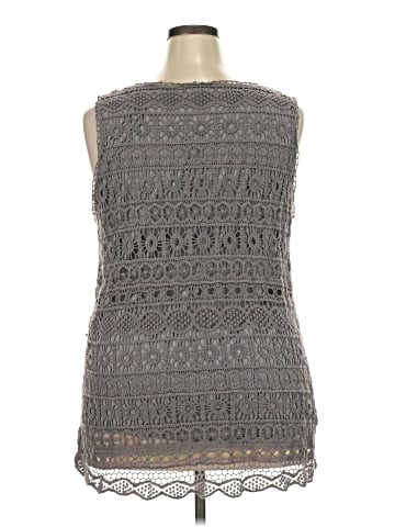 Cj Banks Sleeveless Blouse (view 2)
