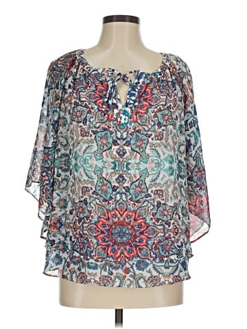 Charter Club 3/4 Sleeve Blouse (view 1)
