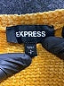 Express 100% Polyester Gold Pullover Sweater Size S - photo 7