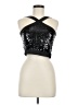 Zara Basic 100% Polyester Black Sleeveless Top Size M - photo 1