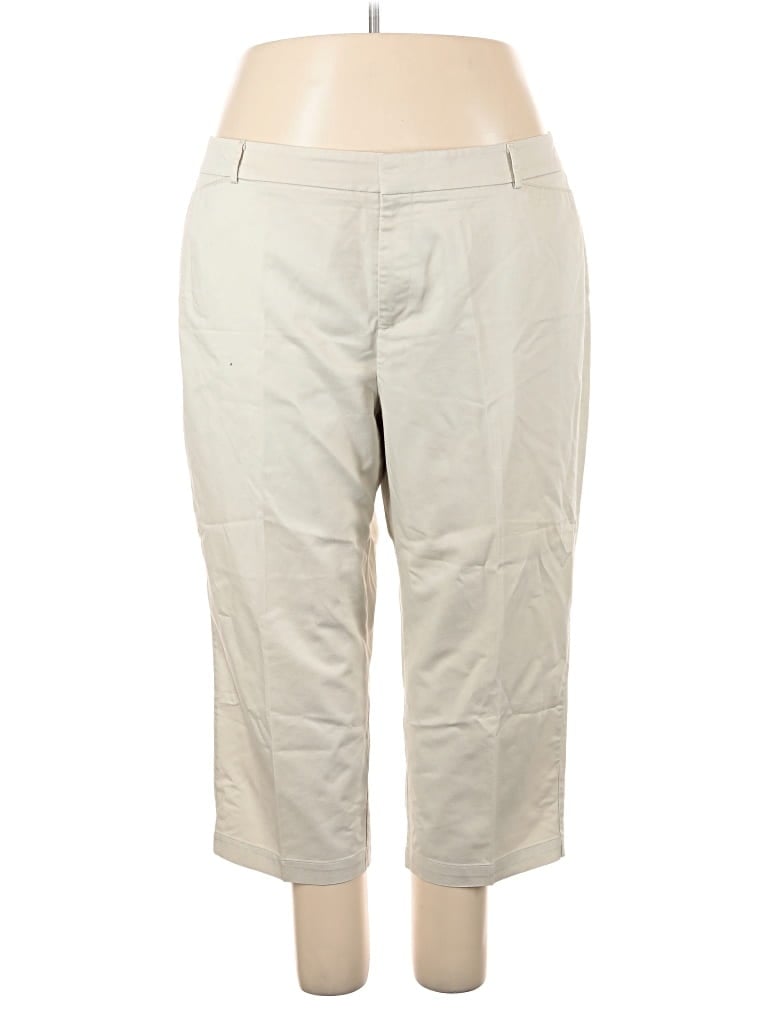 Pre-owned Dockers Khaki Pant In Ivory