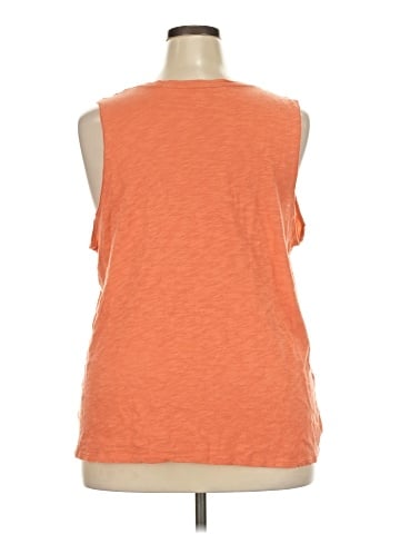 a.n.a. A New Approach Sleeveless T-Shirt (view 2)
