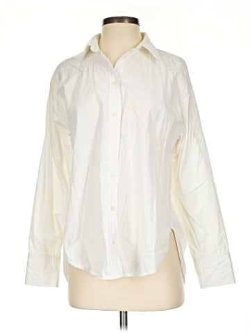 Zara Long Sleeve Button-Down Shirt (view 1)