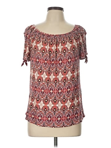 Pink Republic Short Sleeve Blouse (view 1)