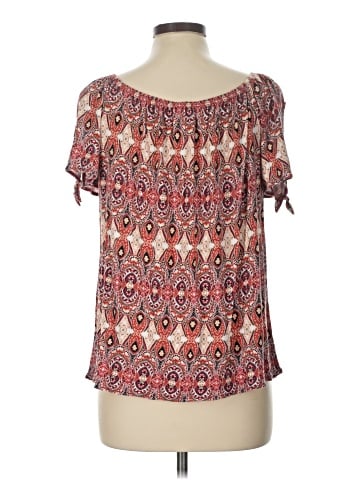 Pink Republic Short Sleeve Blouse (view 2)