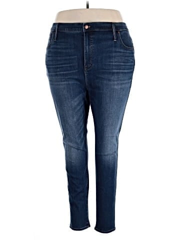 Madewell 10" High-Rise Skinny Jeans in Danny Wash: TENCEL&trade; Denim Edition (view 2)