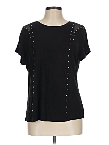 Carmen Carmen Marc Valvo Short Sleeve Top (view 1)