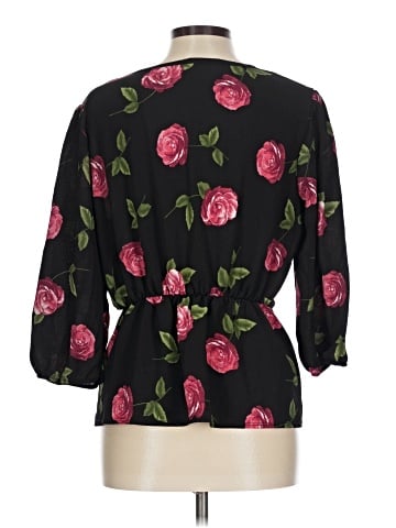 Tiffany & Grey 3/4 Sleeve Blouse (view 2)