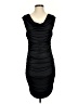Express 100% Polyester Solid Black Cocktail Dress Size S - photo 1