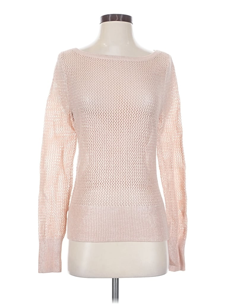 Pre-owned Bcbgmaxazria Pullover Sweater In Pink