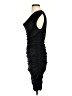 Express 100% Polyester Solid Black Cocktail Dress Size S - photo 5