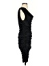 Express 100% Polyester Solid Black Cocktail Dress Size S - photo 4