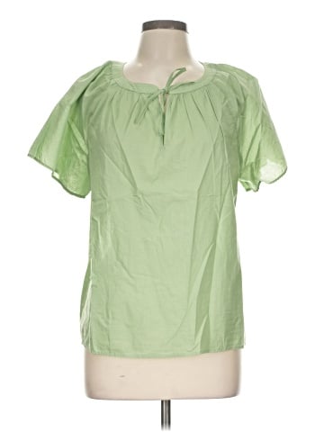 Ann Taylor LOFT Outlet Short Sleeve Blouse (view 1)