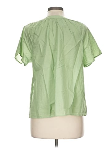 Ann Taylor LOFT Outlet Short Sleeve Blouse (view 2)