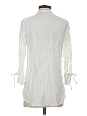 Zara Basic 3/4 Sleeve Button-Down Shirt (view 2)