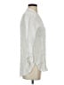 Zara Basic White 3/4 Sleeve Button-Down Shirt Size S - photo 4