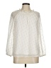 Talbots Ivory Long Sleeve Blouse Size Med Petite - photo 1