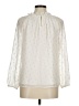 Talbots Ivory Long Sleeve Blouse Size Med Petite - photo 2
