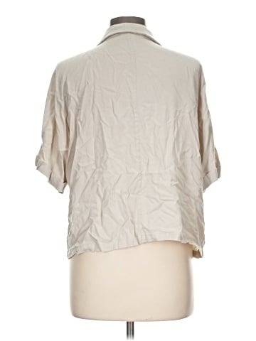Rose + Olive Short Sleeve Blouse (view 2)