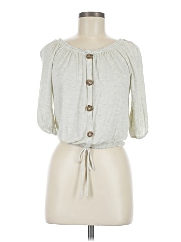 Audrey 3+1 3/4 Sleeve Blouse (view 1)