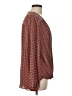 Max Studio 100% Polyester Red Long Sleeve Blouse Size L - photo 4