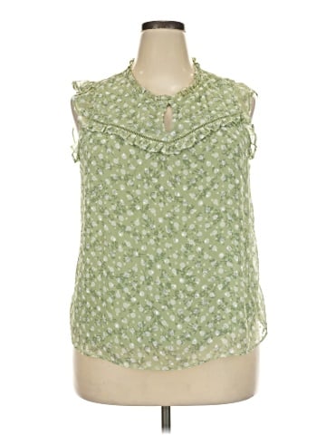LC Lauren Conrad Sleeveless Blouse (view 1)