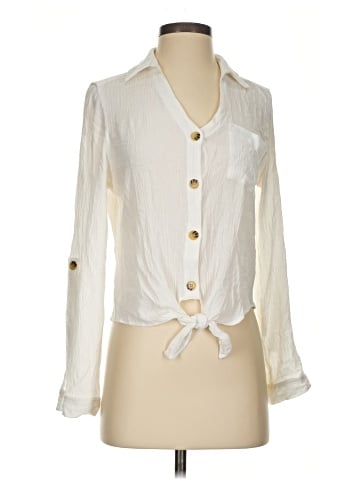 Hippie Rose Long Sleeve Blouse (view 1)