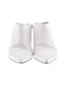 Stuart Weitzman White Mule/Clog Size 9 - photo 2