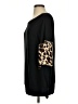 Doe & Rae Animal Print Black Pullover Sweater Size S - photo 5