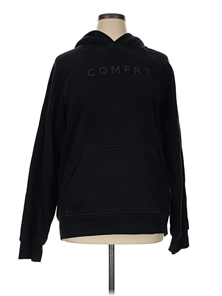 Pre-owned Comfrt Pullover Hoodie In Black