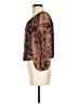 Alice + Olivia 100% Polyester Brown Long Sleeve Blouse Size P (petite) - photo 5