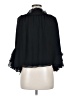 CeCe 100% Polyester Black 3/4 Sleeve T-Shirt Size M - photo 2