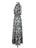 Max Studio Print Gray Casual Dress Size M (estimated) - photo 5