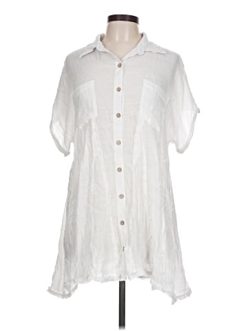 Umgee Short Sleeve Blouse (view 1)