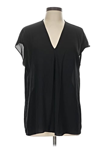Lauren by Ralph Lauren Short Sleeve Blouse (view 1)