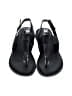 Born 100% Leather Black Sandals Size 8 - photo 2
