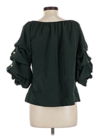 CeCe 3/4 Sleeve Blouse (view 2)