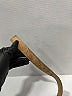 Versace 100% Leather Brown Leather Belt Size XL (110cm/44") - photo 3